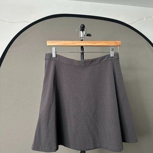 forever 21 | skirt | gray | size large | skater mini skirt